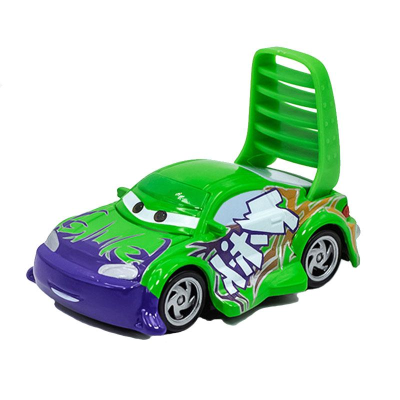 Disney Pixar Cars Lightning McQueen Sally The King Chick Hicks Mater Fillmore Litchi Luige Sarge Red 1:55 Metal Kids Toys Car