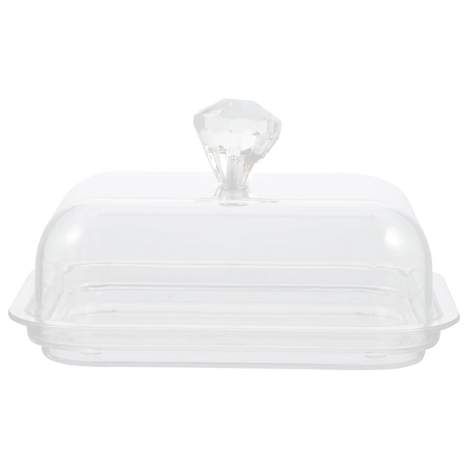 

Коробка для масла, домашняя посуда, блюдо с крышкой, хрустящая мини-сервировочная подставка для десертов, держатель для ресторана