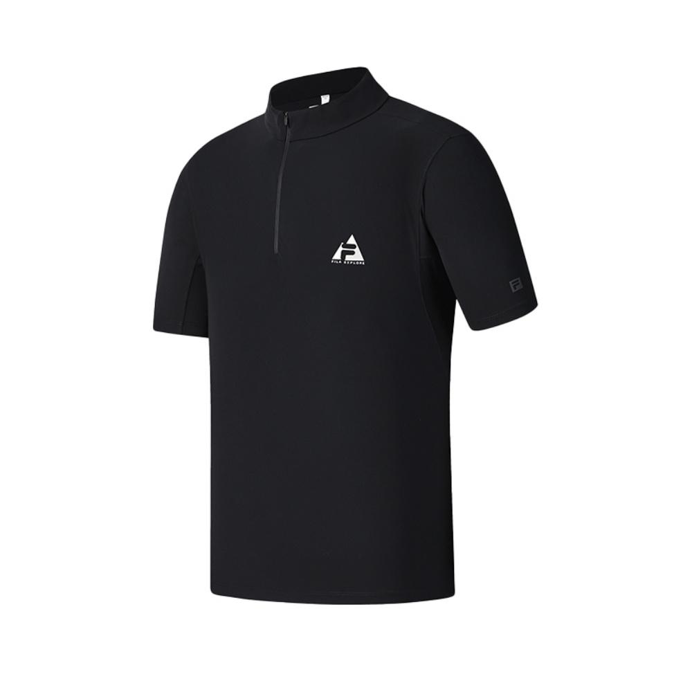

New FILA Athletics T Shirt Men s Pitch Black A11M527104F-BK M(170/92A)