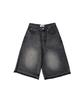 Eonyujeulaeb (Unisex) Bermuda Denim [Black]