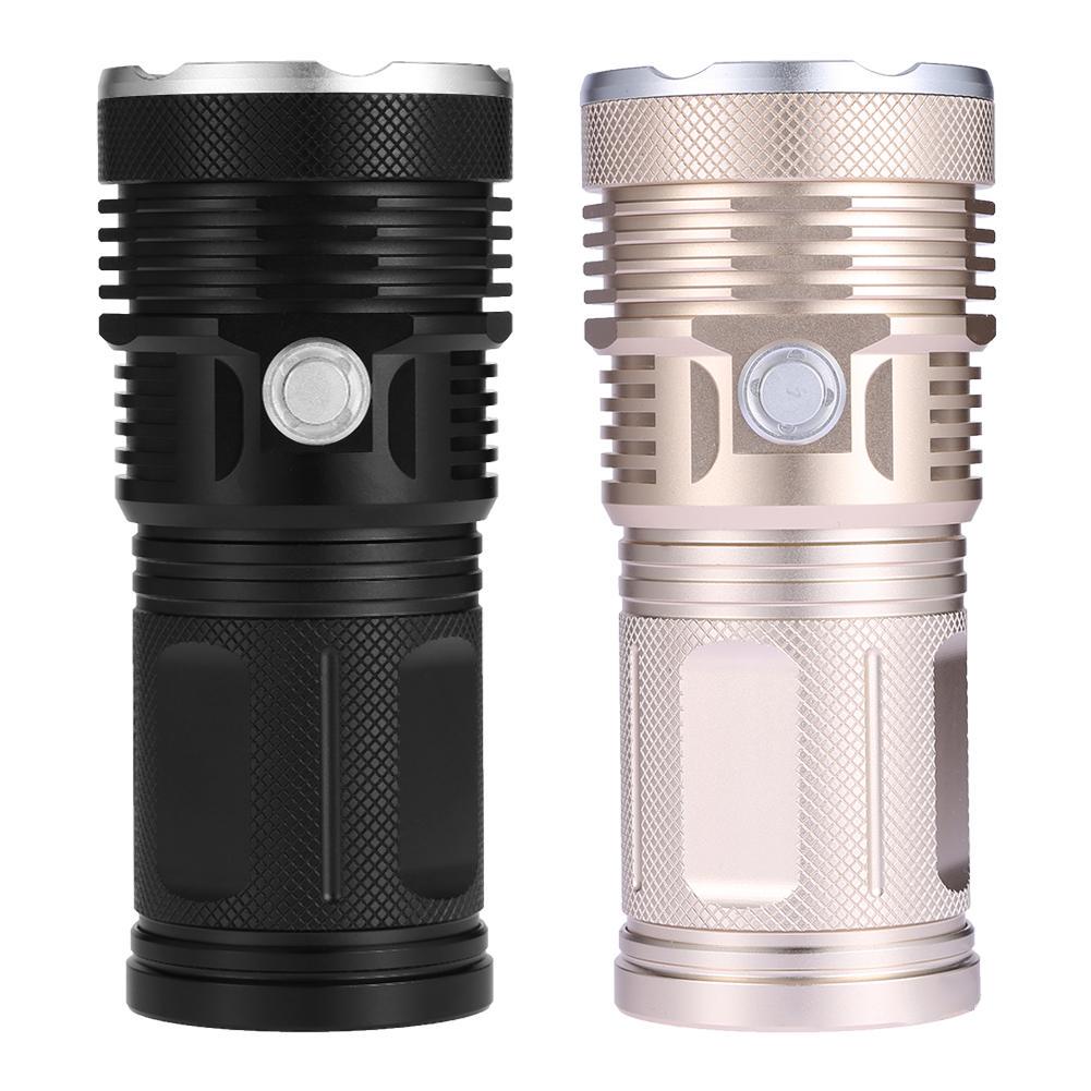 38000LM LED Rechargeable Powerful T6 Flashlight torch Zoomable Outdoor 5-Mode