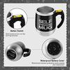 Automatic Stirring Coffee Cup, Stainless Steel, Magnetic Mixing Cup, Milk, Tea, Coffee Mug, Portable Thermal Cups, 450ml