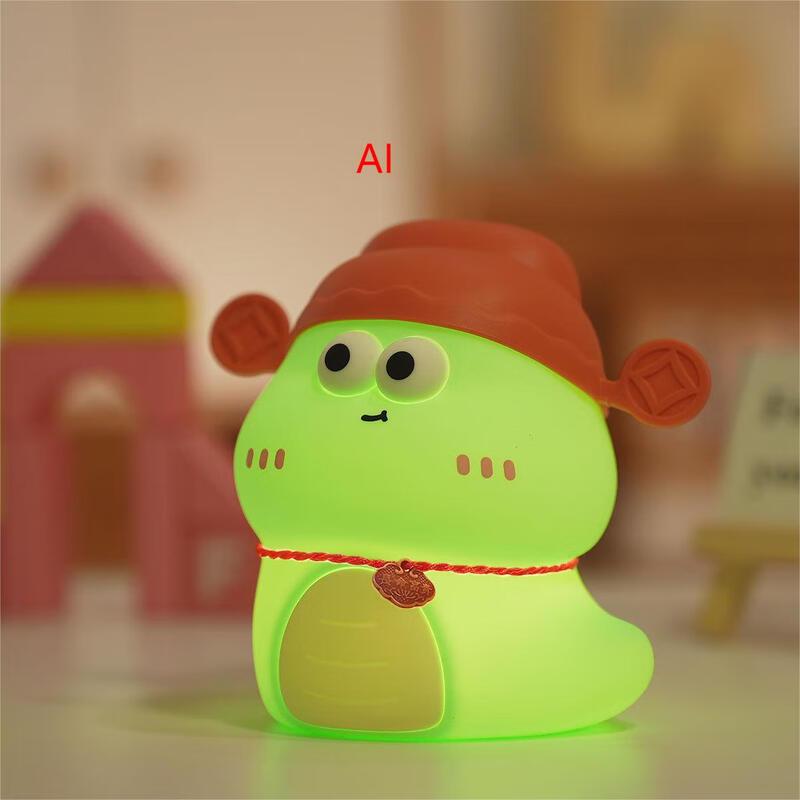 

Cute Snake Silicone Pat Night Light