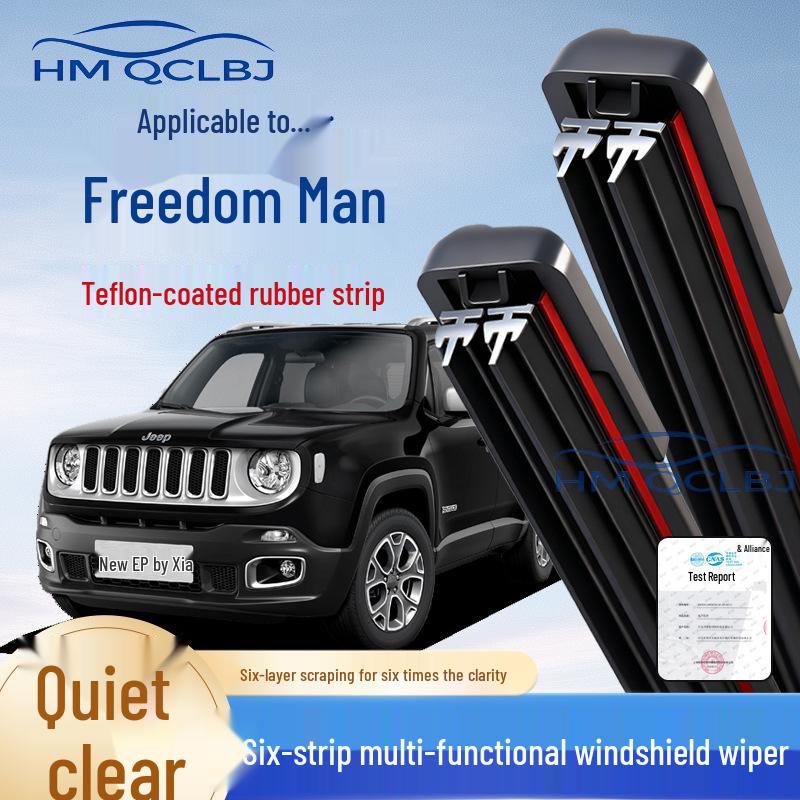 Universal Frameless Double Strip Wiper Blade for JEEP Renegade Jeep Compass/2017-2021