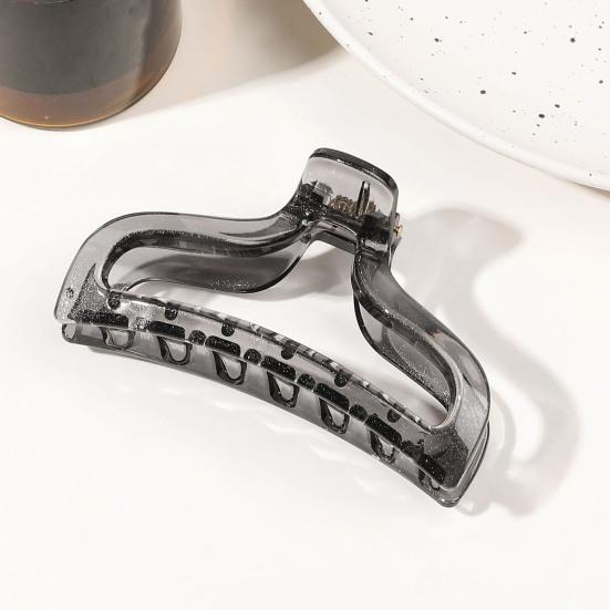 Women Hair Claw Anti-slip Teeth Strong Grip Shark Hair Clip Large Size Back Head Hair Clamp Hair Accessories