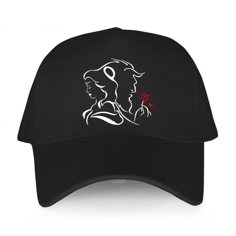 

Новое поступление Твердые бейсболки Мужские летние дышащие шляпы для гольфа Красота и чудовище Подростки Модный бренд Кепка женского досуга Шляпы