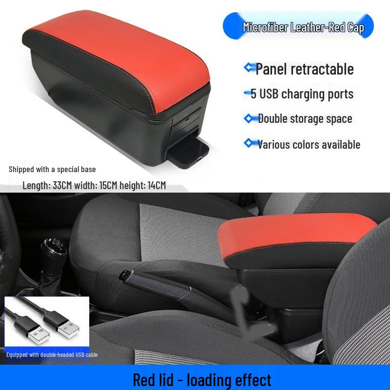 Compatible Armrest Box for 2021 Honda Fit Fourth Gen LIFE 24.