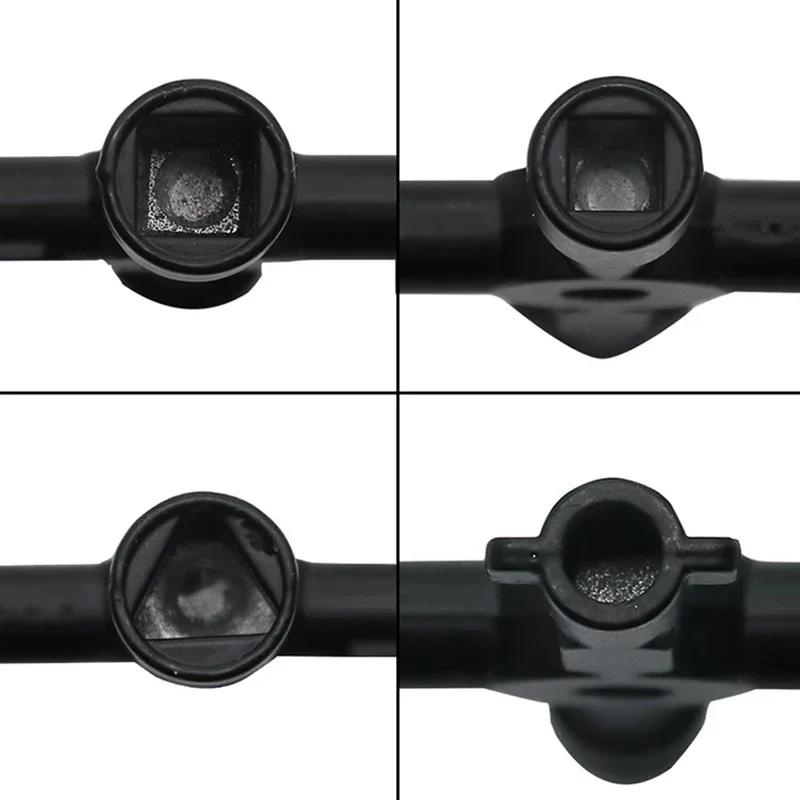 4 Way Multi-Purpose Cross Wrench Universal Internal Triangle Wrench Multi-Purpose High Quality Repair Pipe Hand Tool