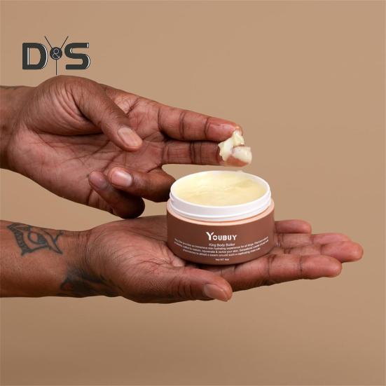1/2Pcs Skin Body Butter for Men 120g Shea Butter Soothing Effect Nutritional Benefits Intense Hydration Jojoba Oil Lightweight Moisturizer