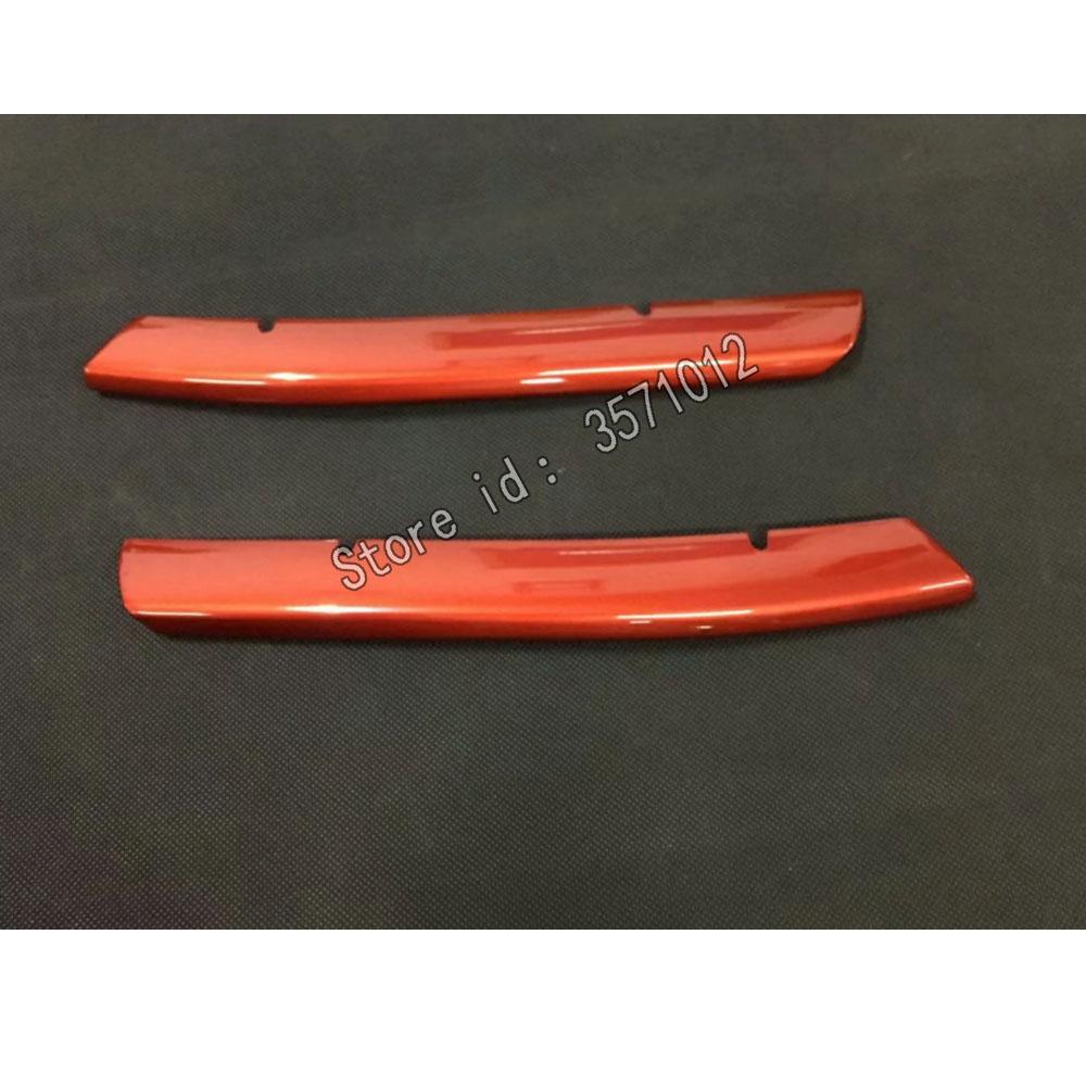 For Mazda CX-8 CX8 2016 2017 2018    Sticker Styling Ornament Front Body Engine Machine Grille Grill Hood Lid Trim
