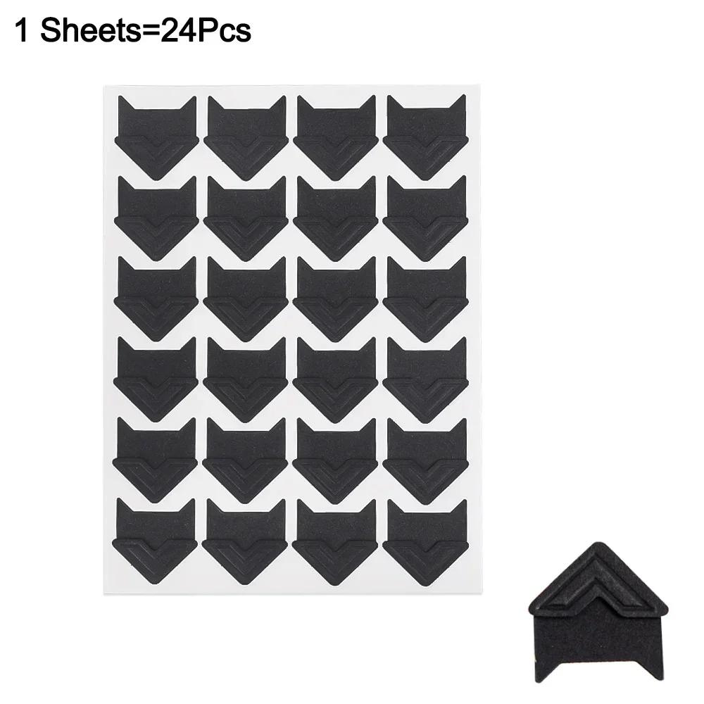 120/24pc Photo Corners Stickers DIY Vintage Corner Kraft Paper Stickers for Photo Album Frame Decoration Scrapbooking Picture