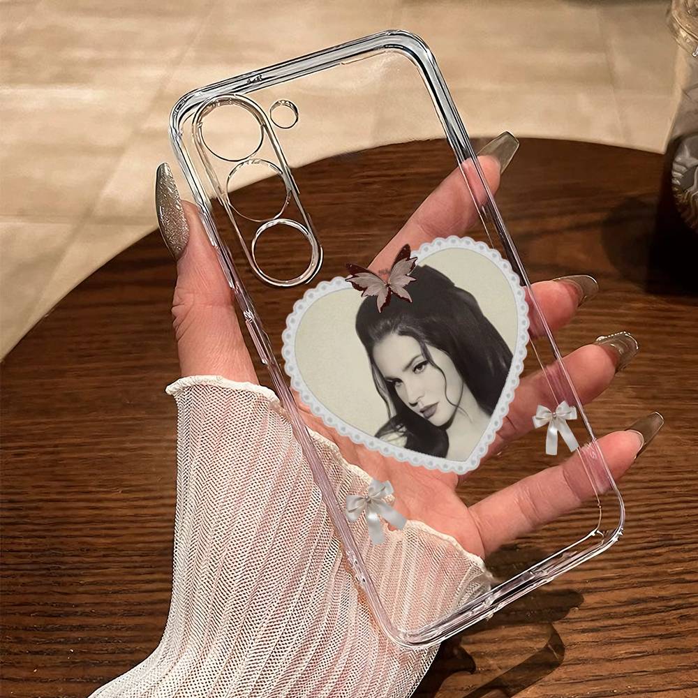 Lana Singer LDR D-Del ReyS Phone Case For SamsungA10 A12 A31 A40 A70 Transparent Cover Case