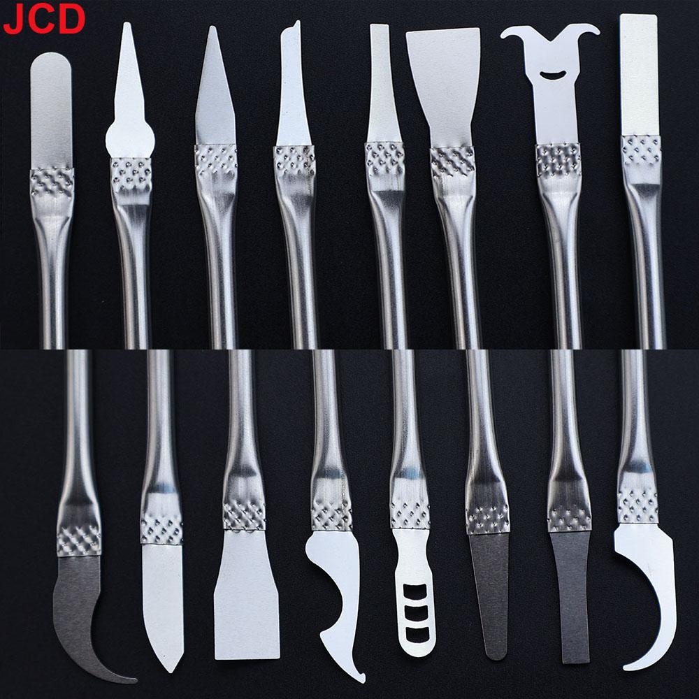 8 Stück CPU IC Kleberentferner Handy-Reparaturwerkzeug C Chip Reparatur Dünne Klingen Piratisches Reparatur Handwerkzeug für Mobiltelefon Computer