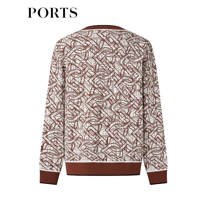 PORTS Women's Double P Logo Knit Cardigan