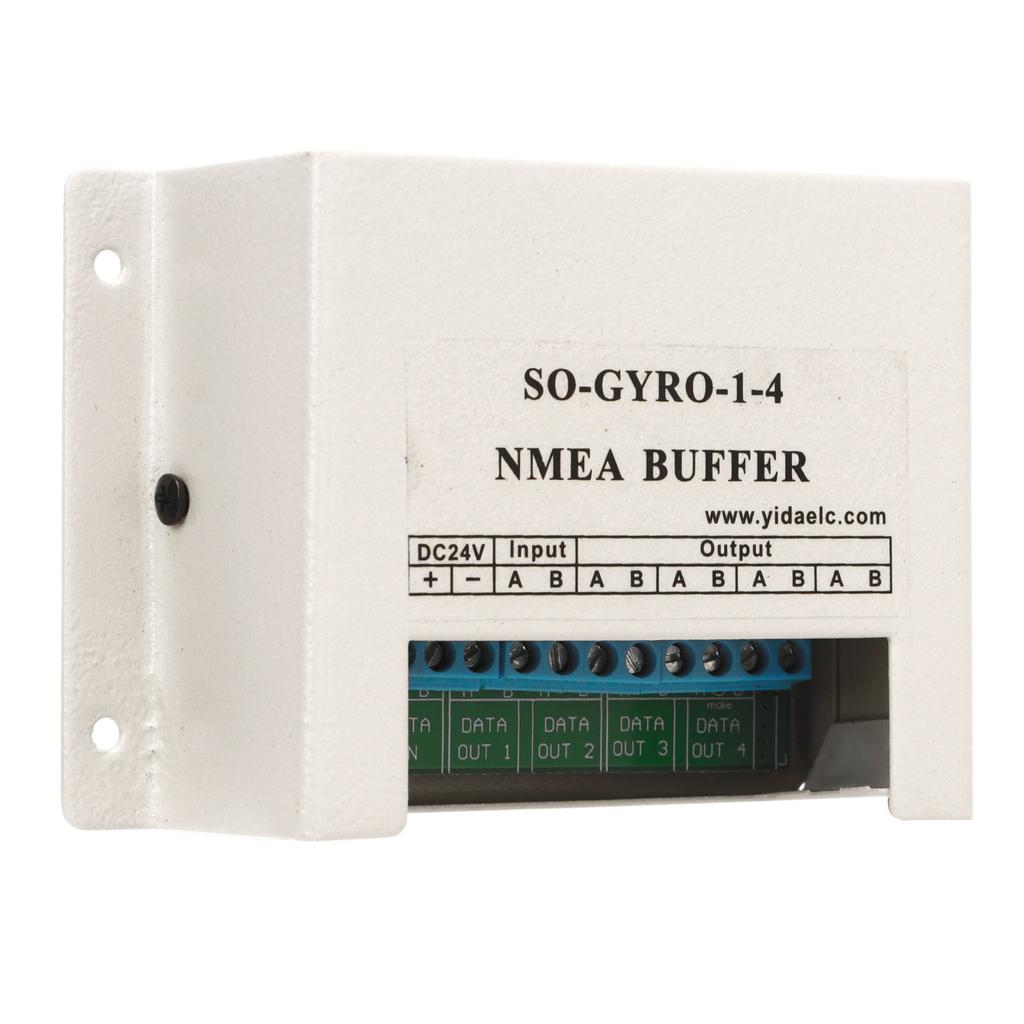 Für NMEA Puffer 1 in 4 Ausgänge Marine Serielle Leitung Splitter Isolierender Puffer Konverter Schnittstelle für 24V