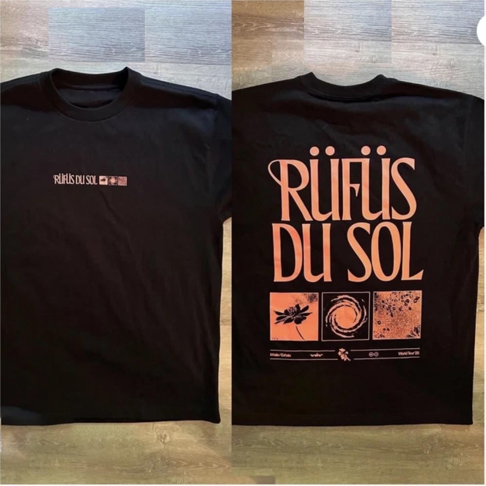 NEW!!! Rufus Du Sol Rose Bowl 2025 World Tour Concert reprint T-Shirt All Sizes XXXL