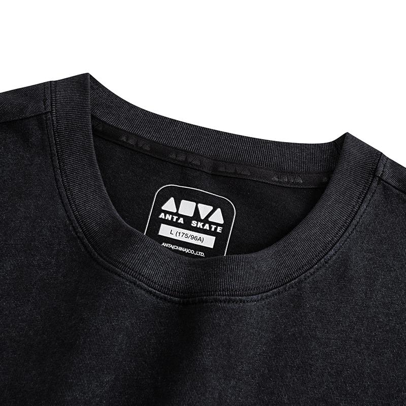 Anta Skate Fashion Comfortable Round Neck Classic T-Shirt Men tops 152628120-5