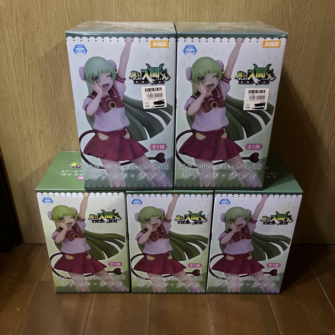 

[Б/У] Добро пожаловать в школу демонов Ирума-кун Масштабная фигурка Том 2 Валак Клара 5 штук