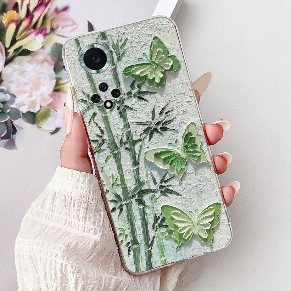 For Huawei Nova 9 Pro Case Nova9 SE Stylish Butterfly Painted Cover Soft Slim Phone Case For Huawei Nova 9 SE Nova9 Pro 4G Shell Huawei Nova 9 SE