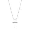European Hip Hop Fashion Stainless Steel Simple Gold Cross Pendant Necklaces for Women/Men
