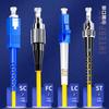 SAMZHE LC-ST Single-Mode Dual-Core Low Smoke Zero Halogen Fiber Optic Patch Cord