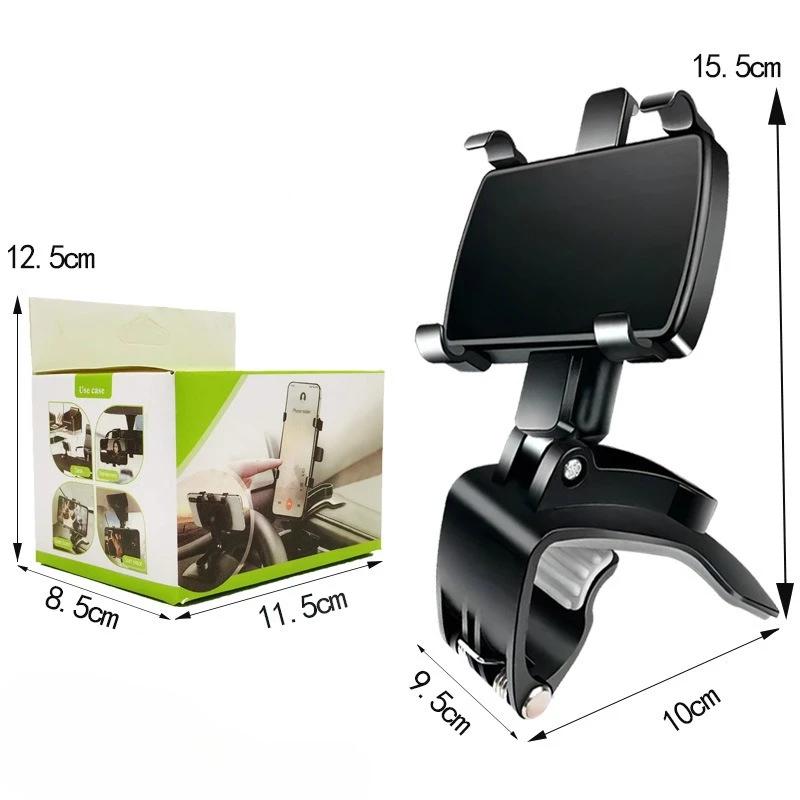 Universal-Autotelefonhalter Armaturenbrett Handy Autohalter Rückspiegel Sonnenblende Schallwand Handyhalterung Clip Auto Gadgets