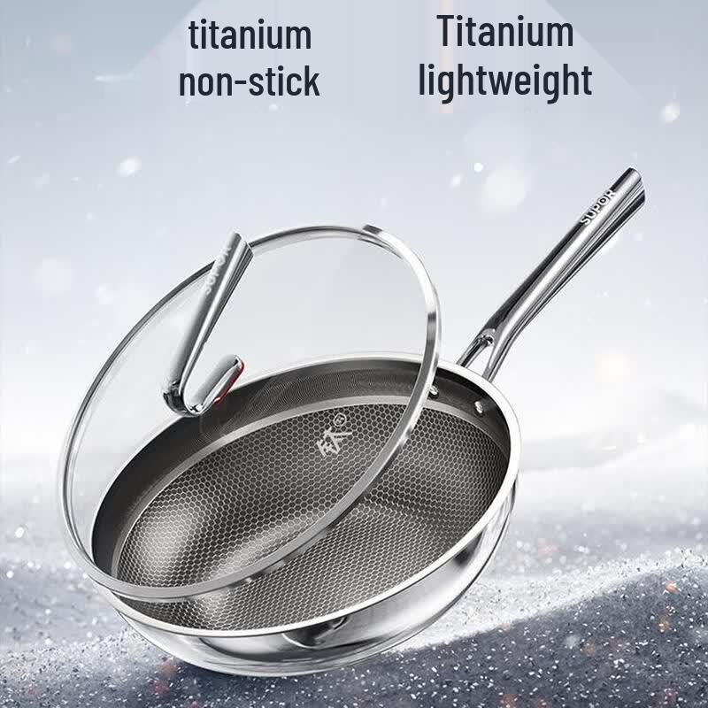 SUPOR Lightweight Titanium Wok