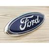 Per Emblema Ford Ovale Blu/Cromo 145x 60mm Emblema Anteriore/Posteriore Focus Mondeo Transit