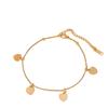 2025 Women's Titanium Steel Anklet – Light Luxury, 18K Gold-Plated, Fade-Resistant
