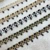 Chuyang Vintage French Romantic Cream Sheer Lace Curtain
