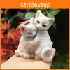 Couple Resin Cute Kitten Arts And Crafts Home Desktop Decorations Birthday Gifts