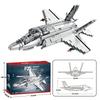 1600PCS F-35 Lightning II Fighter Jet Building Blocks Bomber Shipboard Aircraft Model Bricks Kids Toy Gifts Desktop Decoration