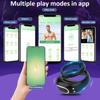 Bluetooth trådløs fjernkontroll Vibrerende Cock Ring Forsinket utløsning Penis Ring Vibrator Voksne Sexleketøy for menn Onanist