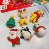 Cute Christmas Assembled Eraser Creative Christmas Gift Stationery Christmas Decoration  Student