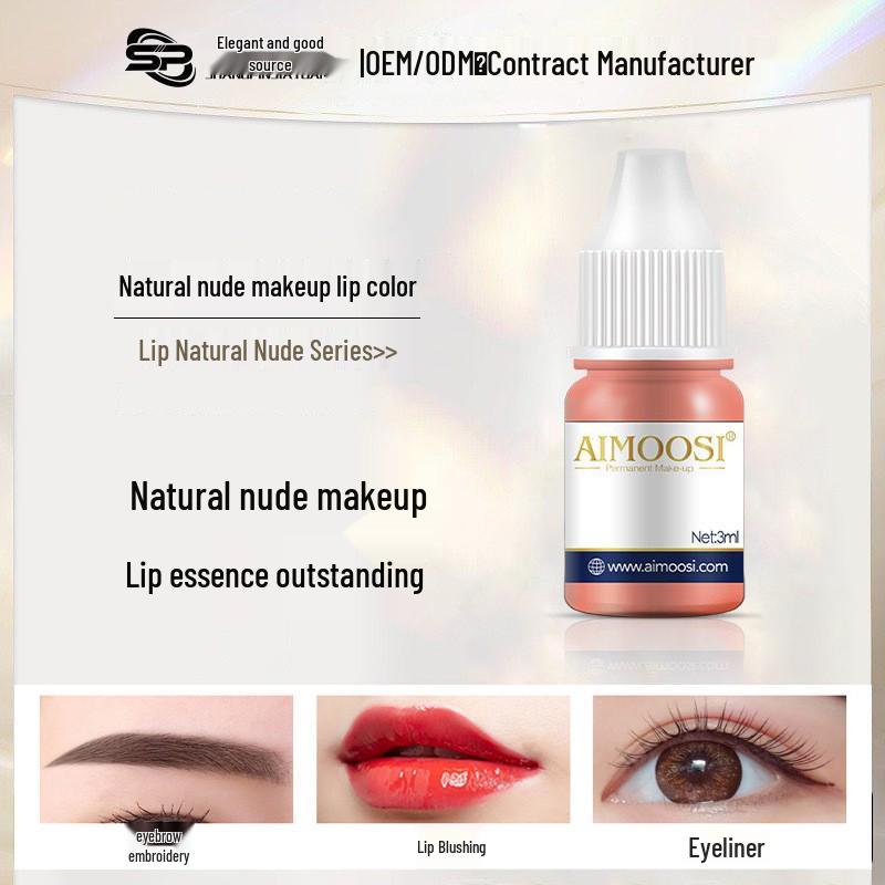43 Elegante Farben: Microblading-Pigmente für Augenbrauen- und Lippen-Tattooing - Schönheitsstudio-Bedarf im europäischen Stil