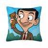Mr Beans Cartoon Bären Kissenbezug Kissenhülle Quadratisch Grafische Kissenhülle Modische Kissenbezüge Für Sofa Zuhause Dekorativ