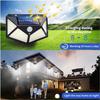 Solarlampe - CHICHENG - Modell n1501 - 100 LED - Bewegungsmelder - Wasserdicht IP65