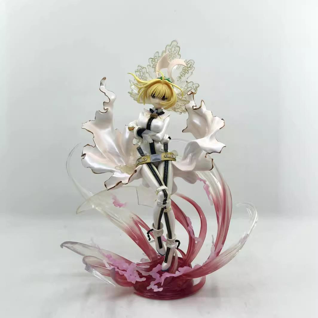 FateGrand Order Flower Wedding Dress Sebastian Nero SABER Limited Platform Special Edition Figure
