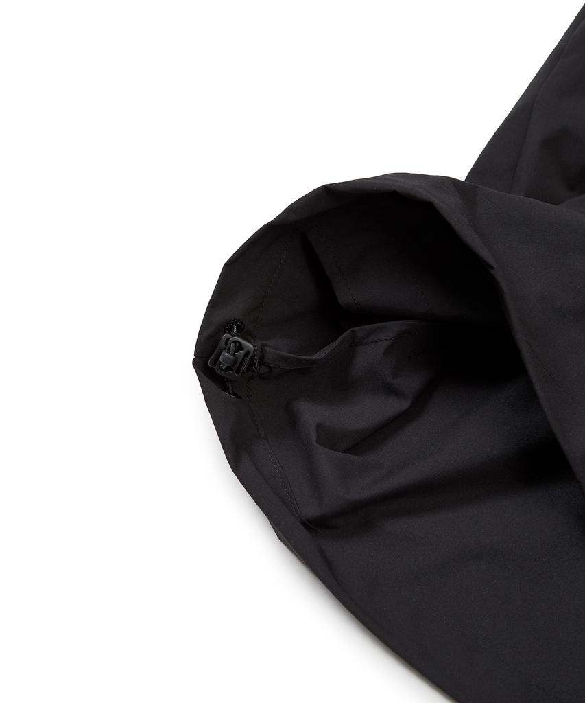 Snowpeak Apparel Pro Short Sleeve Hooded Anorak Dark Charcoal (S23Mmtan30)