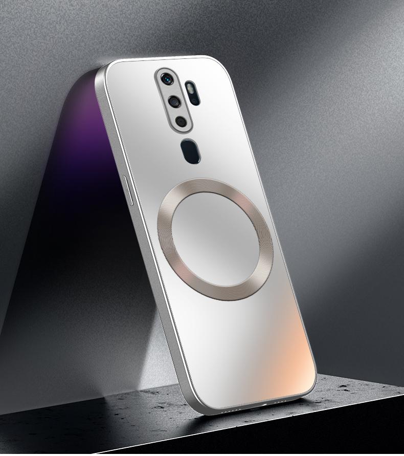 For OPPO A9 A5 2020 Case Hard Matte Magnetic Wireless Charging Protective Back Cover Case For OPPO A72 A92S A93 A93S A96 A97 A9