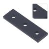 10Pcs Furniture Connecting Plate Robust Rust Proof Aluminium Alloy Straight Bracket Joint Board