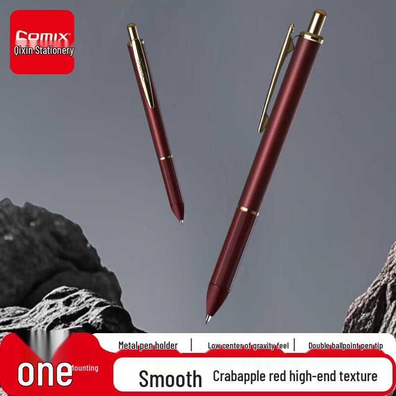 JY Retro Metal Push-Button Gel Pen