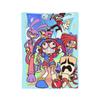Hoppers Glow Text Tom Lizard Meme  Blankets  Wool Funny Breathable Throw Blanket for Bedspread Spring Autumn