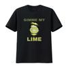 Gimme My Lime Funny Lips Niche Meme Print T Shirt Unique Design For Trendy Fashion Lovers Vintage Fashion Homme Soft