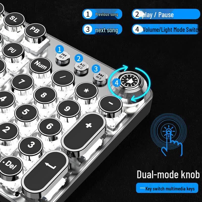 Qianxingzhe TK100 Wired Mechanical Keyboard