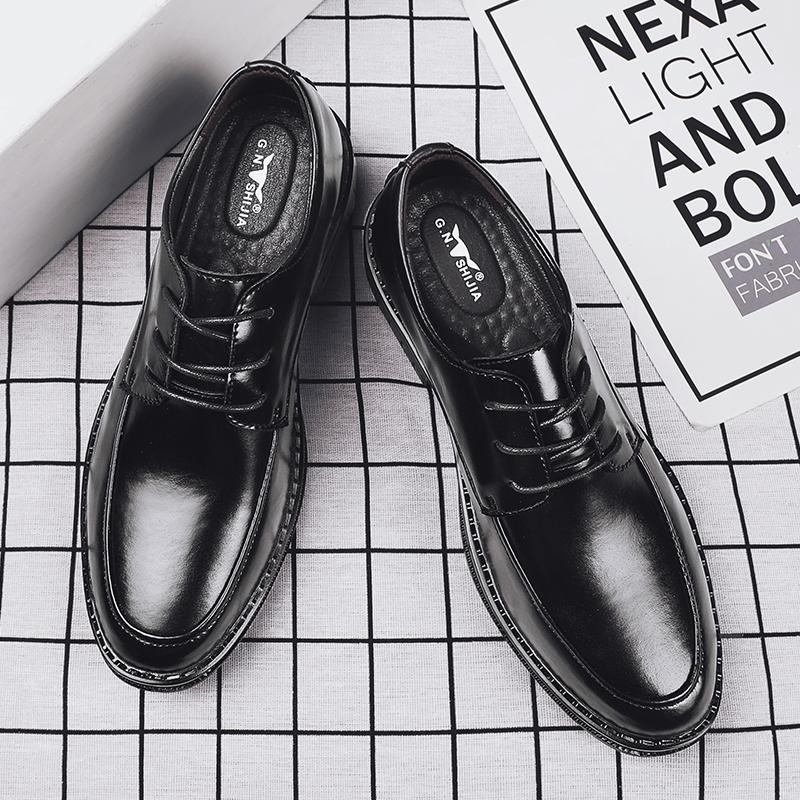 New Arrival Mens Oxford Shoes Casual Leather Shoes Men Formal Dress Footwear Leisure Business Sneakers Versatile Gentleman Shoes
