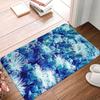 Blue Nature Non-slip Doormat Floor Mat Absorbent Mat Carpet Rug for Kitchen Entrance Home Bathroom Footpad Mats