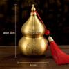 Brass Dragon Gourd: Hundred Blessings Treasure, Fire-Extinguishing Kitchen Ornament