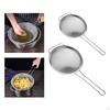 Fine Mesh Strainer Colander Kitchen Gadgets Pot Skimmer Soya Milk for Juice Grains Pasta Beans