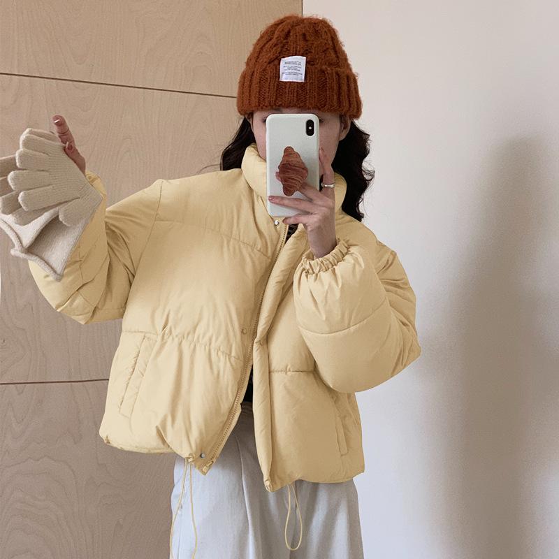 

Свободная куртка-пуховик Женская короткая куртка-пуховик Зимняя куртка-пуховик XL